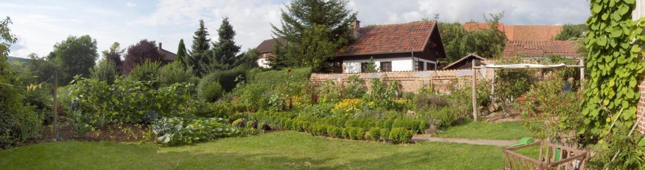 Heuhof-Breitau Gästezimmer Sontra Exterior foto